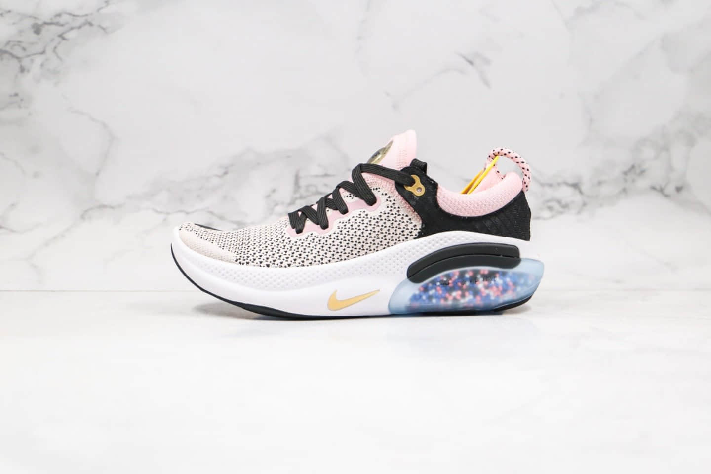 耐克Nike Joyride Run FK纯原版本颗粒爆米花跑鞋黑粉色原盒原标原鞋一比一开模制作 货号:AQ2731-500