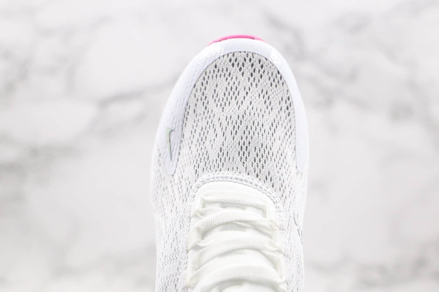 耐克Nike Air Max 270气垫鞋白粉色纯原版本内置真小潘气垫原档案数据开发 货号:CI1963-191