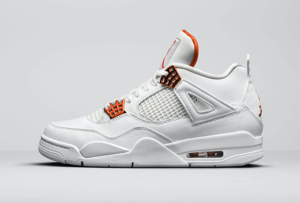 吸睛金属扣!AJ 4 “Metallic Pack” 两款配色官图释出!清爽抢眼!
