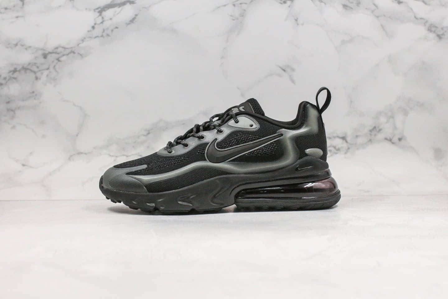 耐克Nike Air Max 270V2 BLACK TECH纯原版本气垫鞋Max270黑色满天星内置真小潘气垫 (ID:33663) - 图片1