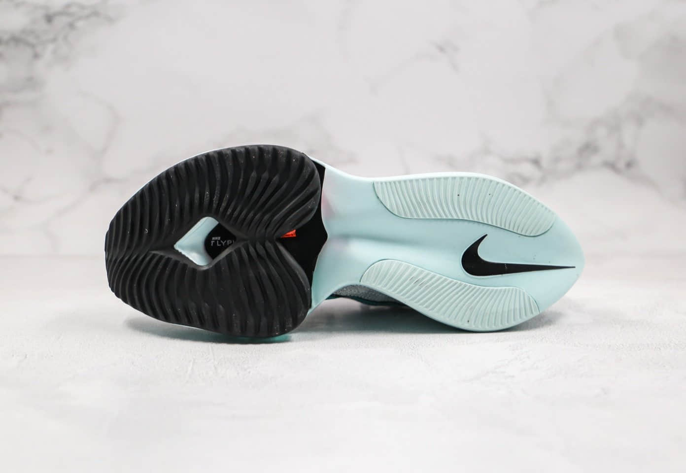 耐克Nike Air Zoom Alphafly NEXT%「破 2」纯原版本马拉松气垫跑鞋灰蓝色内置纤维碳板加持原盒原标 货号:CI9925-010