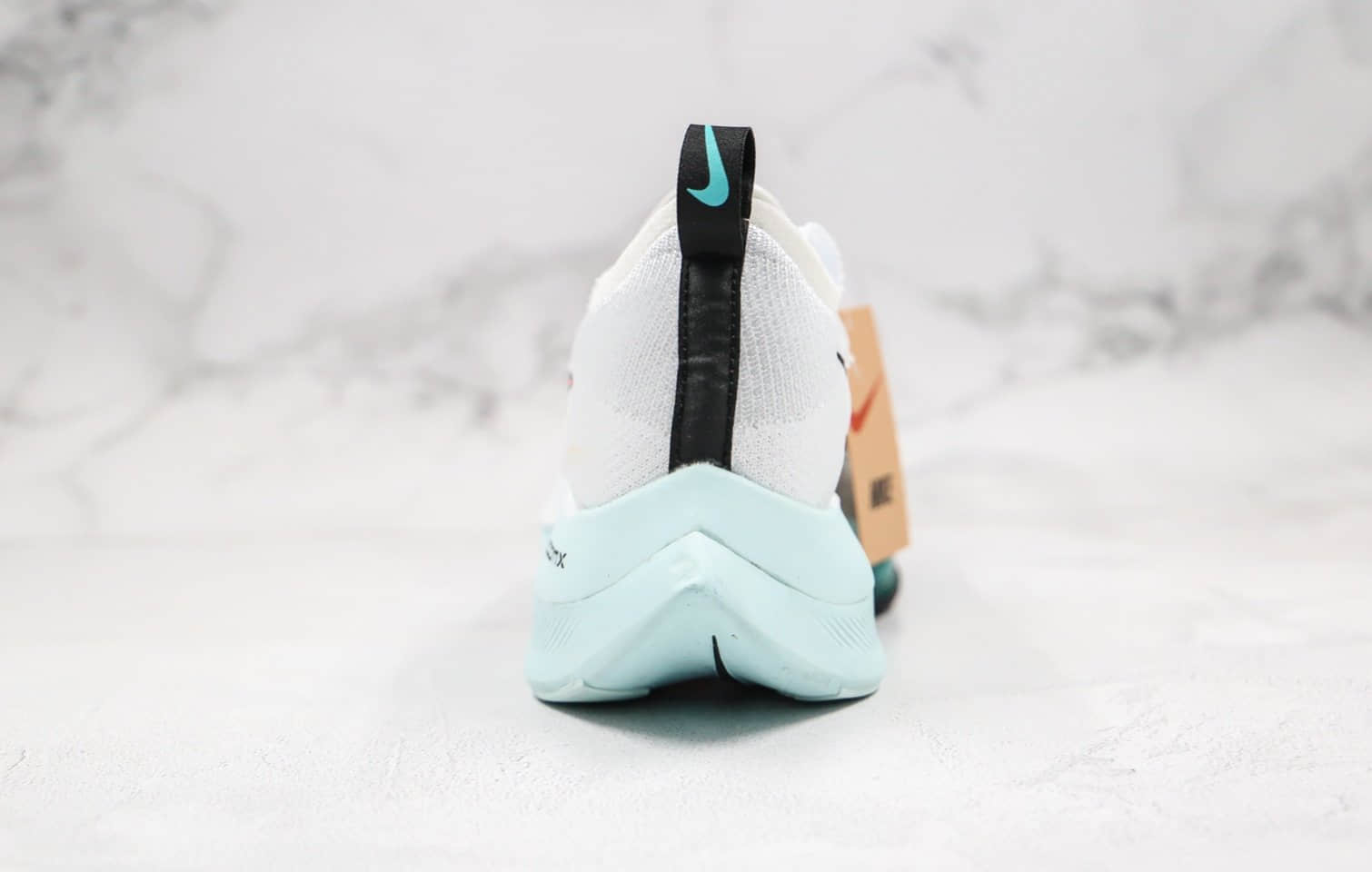 耐克Nike Air Zoom Alphafly NEXT%「破 2」纯原版本马拉松气垫跑鞋灰蓝色内置纤维碳板加持原盒原标 货号:CI9925-010