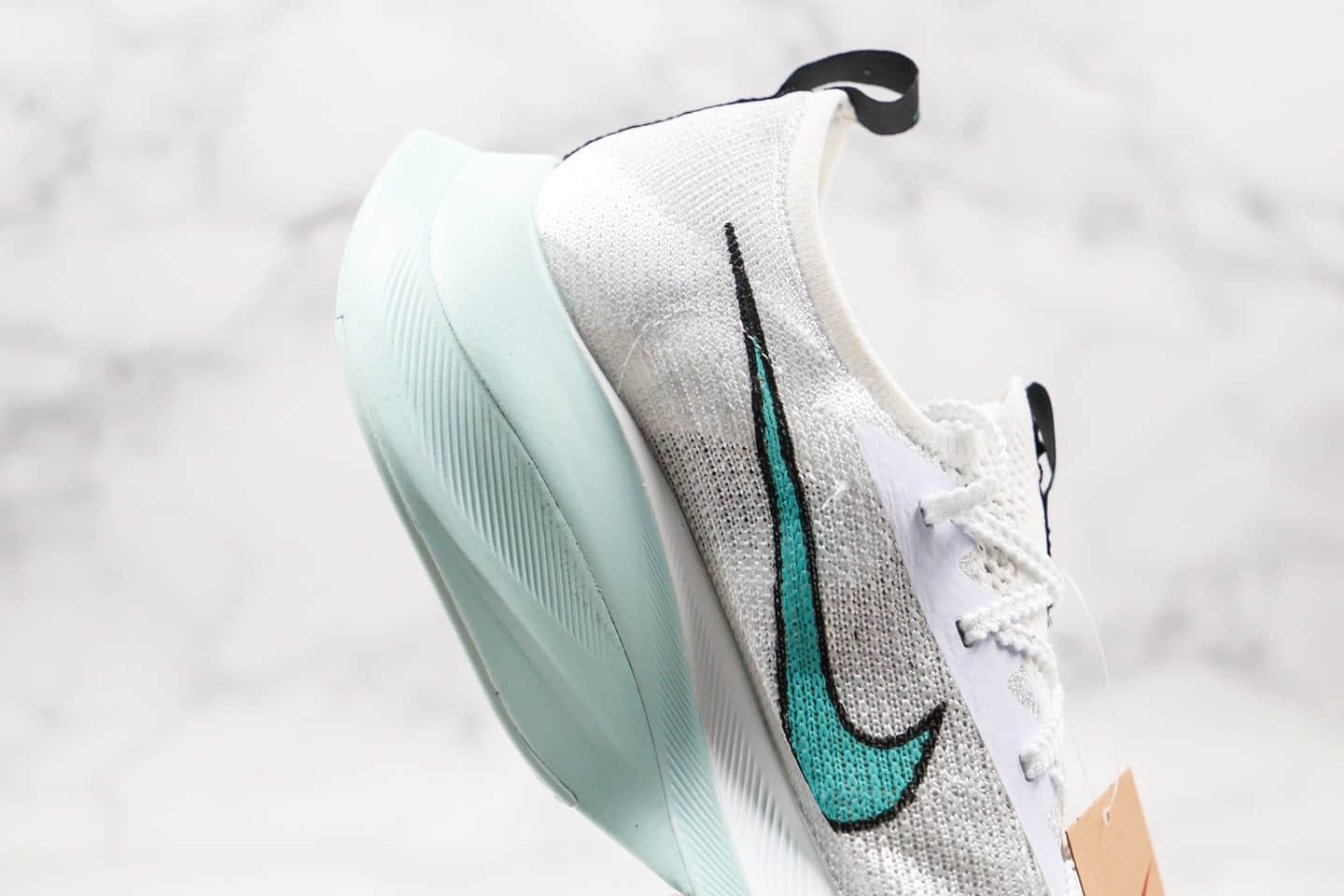 耐克Nike Air Zoom Alphafly NEXT%「破 2」纯原版本马拉松气垫跑鞋灰蓝色内置纤维碳板加持原盒原标 货号:CI9925-010
