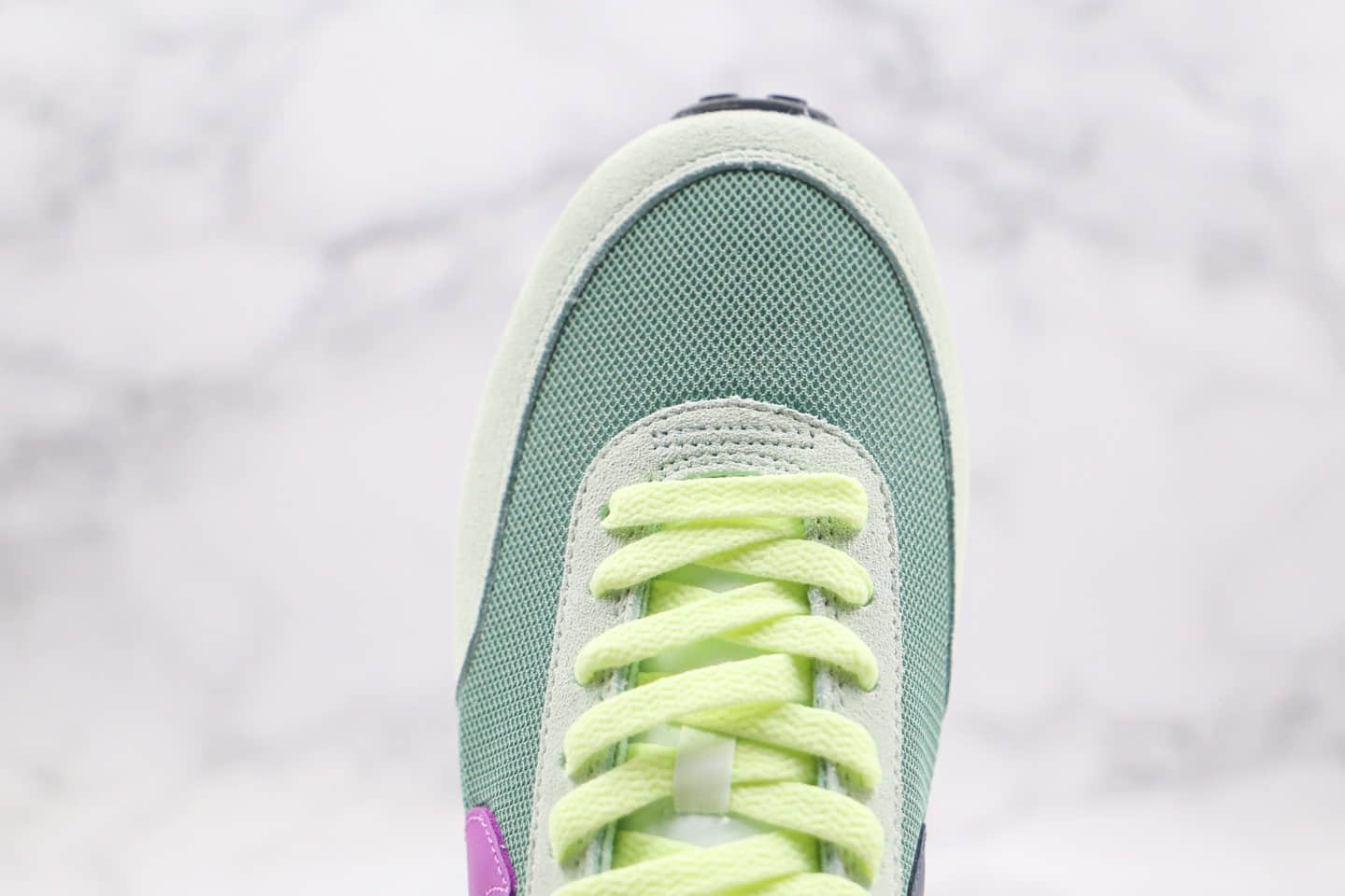 耐克Nike Daybreak SP纯原版本华夫系列跑鞋鸳鸯绿色正确鞋面卡色原厂组合鞋底 货号:CQ6358-300