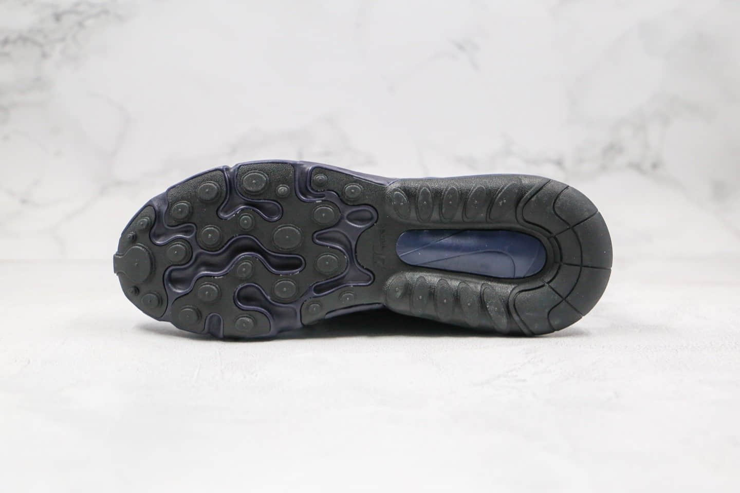 耐克Nike Air Max 270 Retro eng纯原版本气垫鞋三代黑蓝紫色内置真小潘气垫原材料打造 货号:CD0113-001