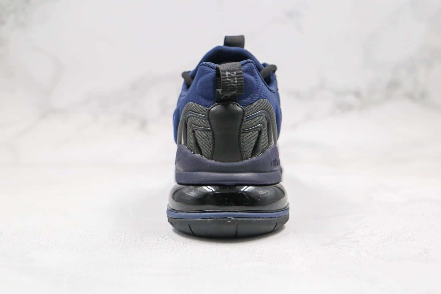 耐克Nike Air Max 270 Retro eng纯原版本气垫鞋三代黑蓝紫色内置真小潘气垫原材料打造 货号:CD0113-001