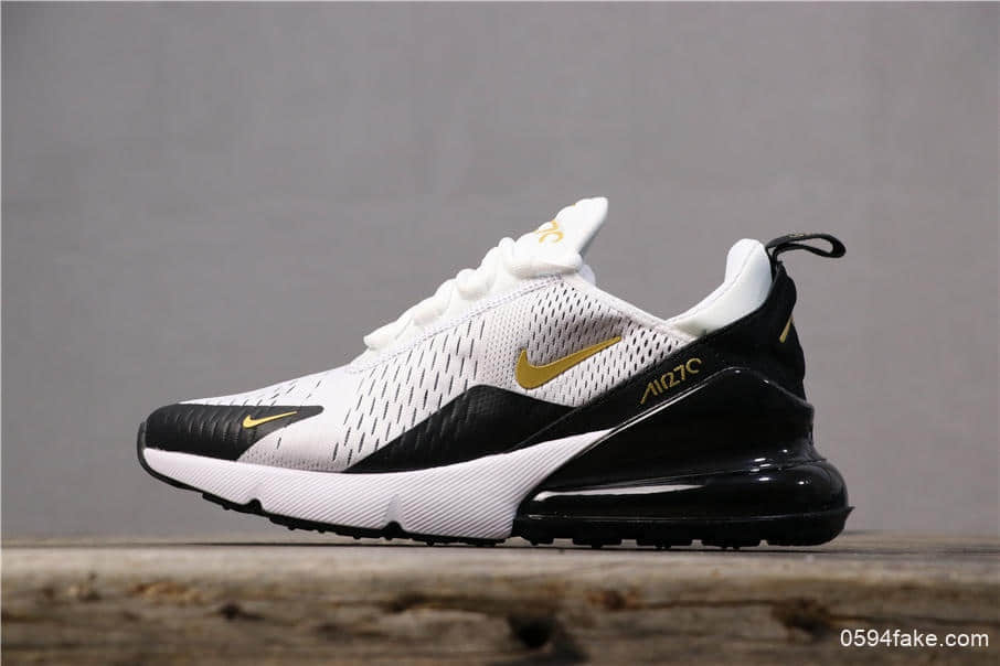 Nike Air Max 270 耐克纯原版本白金黑Max270区别市面通货版本可充正 (ID:3410) - 图片1