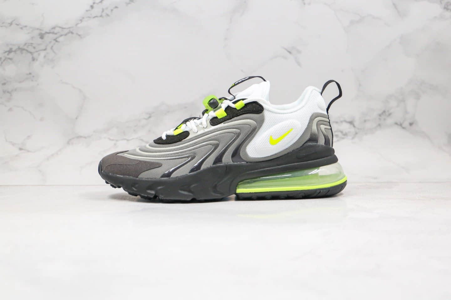耐克Nike Air Max 270 Retro eng 270纯原版本三代限量版灰绿色内置气垫原盒原标 货号:CW2623-001