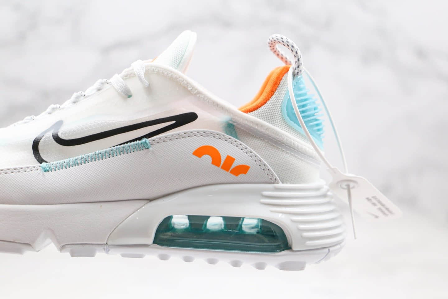 耐克Nike Air Vapormax 2090纯原版本王一博同款Max2090气垫鞋白蓝色原档案数据开发原楦头纸板打造 货号:CT7695-104