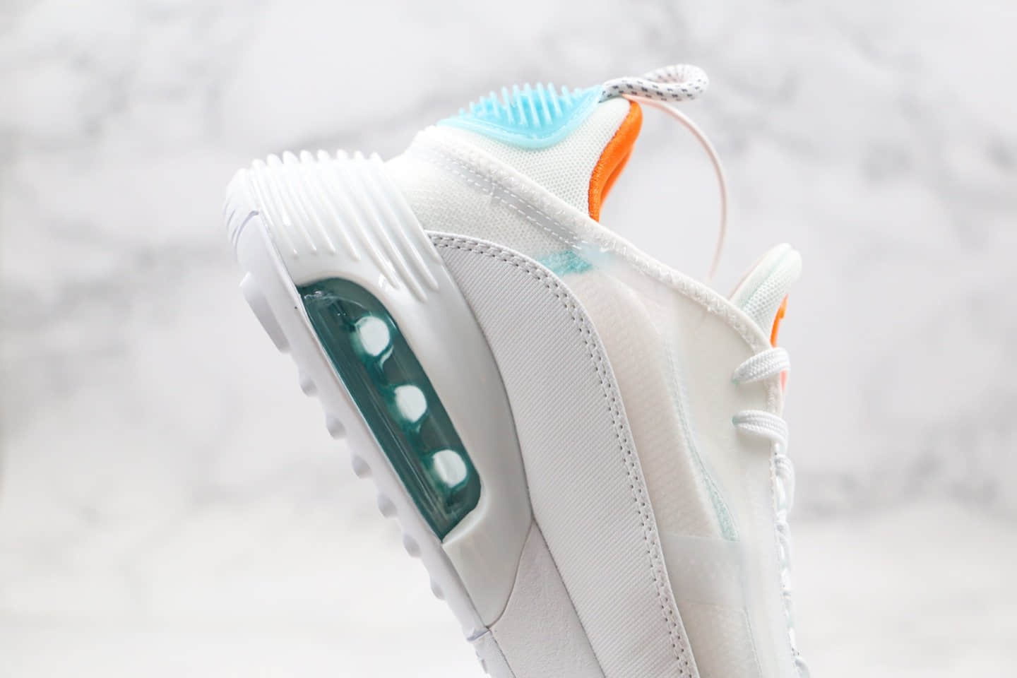 耐克Nike Air Vapormax 2090纯原版本王一博同款Max2090气垫鞋白蓝色原档案数据开发原楦头纸板打造 货号:CT7695-104