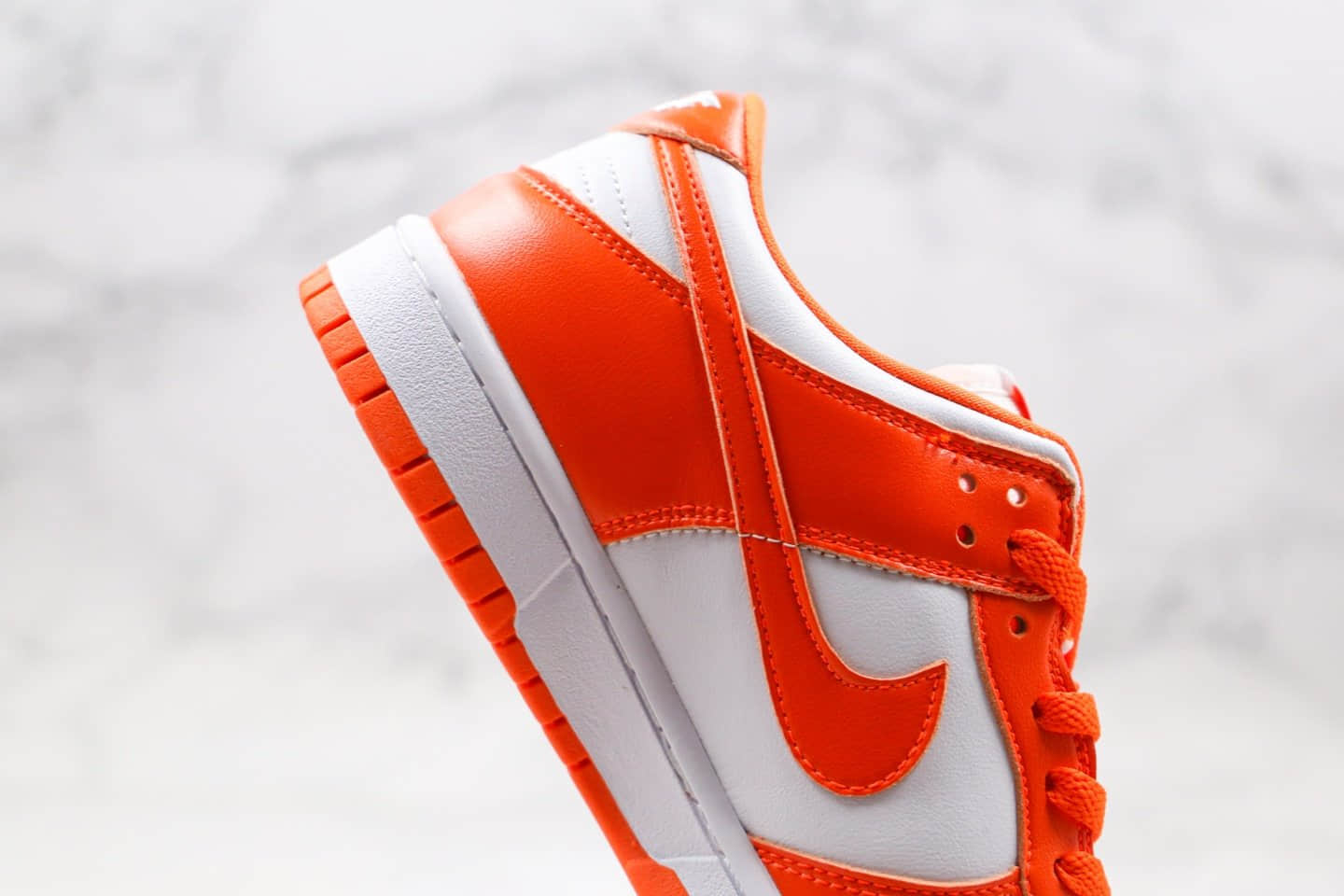 耐克Nike Dunk Low SP Syracuse 2020WHITEORANGE纯原版本低帮肯塔基SB板鞋雪城橙滑板鞋原盒原标内置气垫 货号:CU1726-101