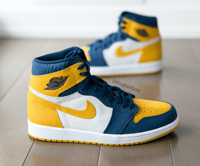 密歇根 Air Jordan 1 PE美照释出！设计规格极高！ (ID:34466) - 图片1