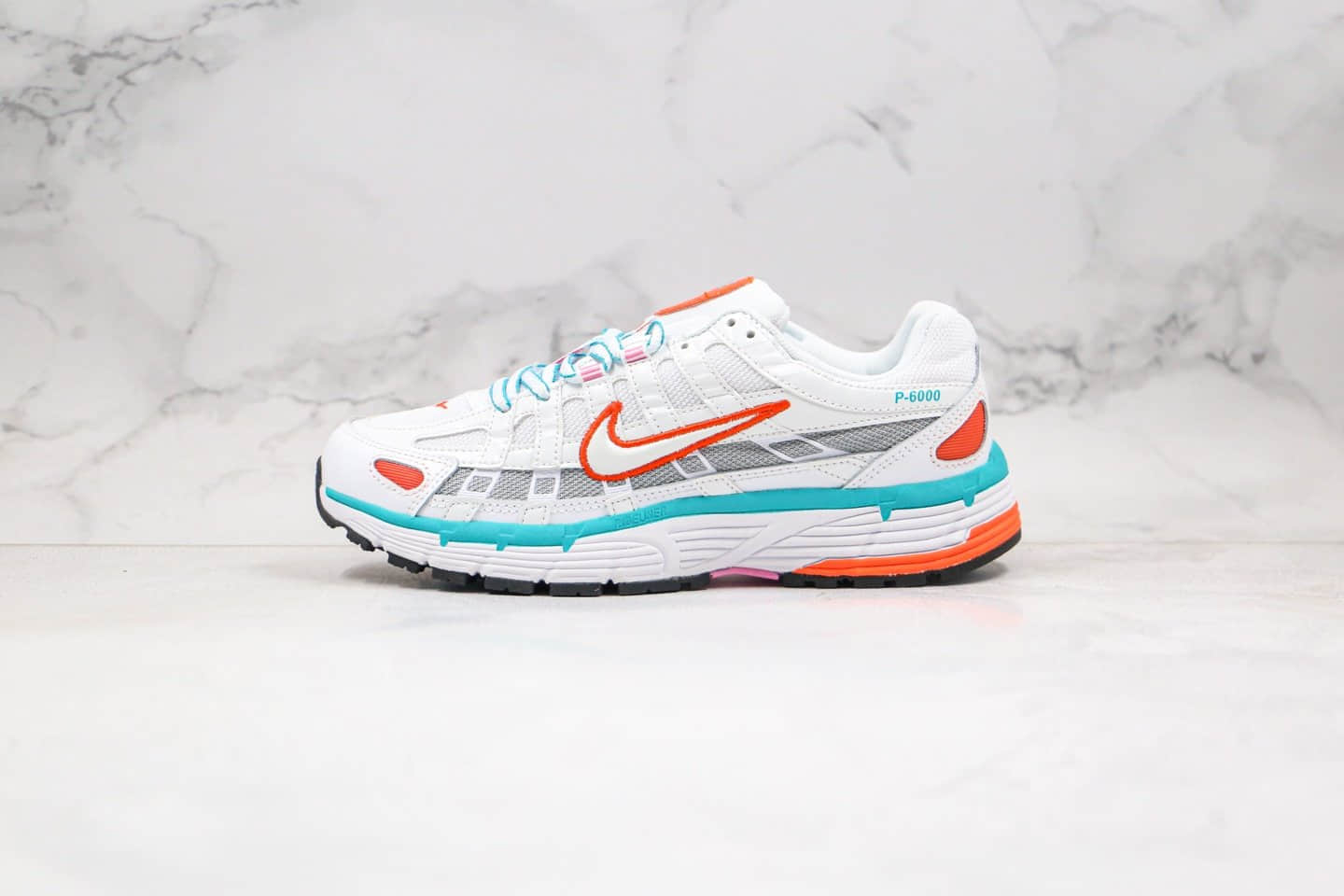 耐克Nike P-6000纯原版本复古老爹鞋橙白蓝原档案数据开发原楦头纸板打造 (ID:34743) - 图片1