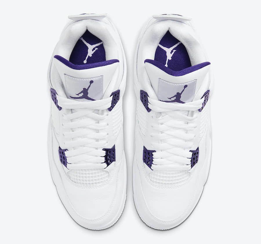 纯白金属AJ4套装!Air Jordan 4“Metallic Pack”将于5月20日发售!