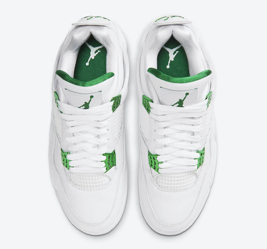 纯白金属AJ4套装!Air Jordan 4“Metallic Pack”将于5月20日发售!