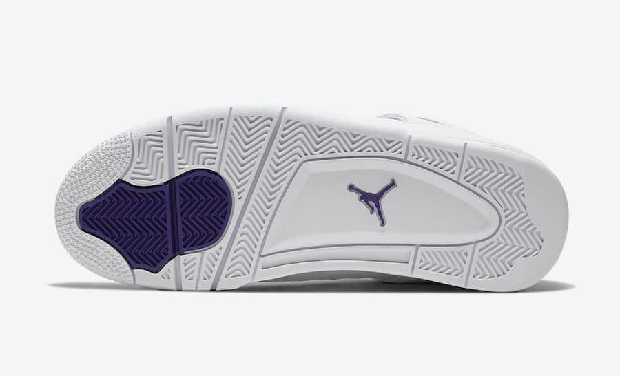 纯白金属AJ4套装!Air Jordan 4“Metallic Pack”将于5月20日发售!