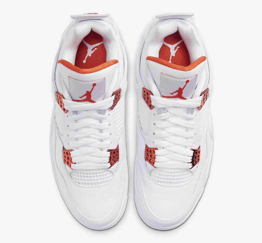 纯白金属AJ4套装!Air Jordan 4“Metallic Pack”将于5月20日发售!