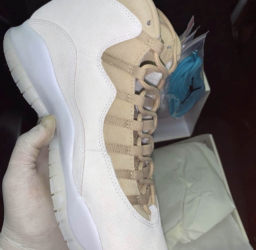 SoleFly x AJ10十周年纪念配色实物细节图曝光！看来又是高规格打造！ 货号：CW5854-200