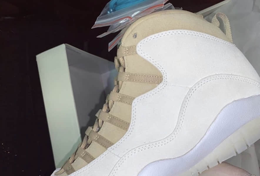 SoleFly x AJ10十周年纪念配色实物细节图曝光！看来又是高规格打造！ (ID:34832) - 图片1