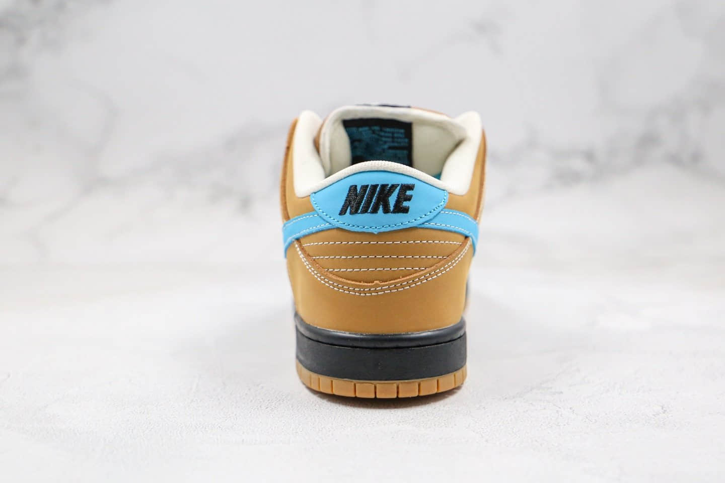 耐克Nike Dunk Low x Slam City Pro SB纯原版本低帮SB DUNK板鞋联名款耶稣蓝棕色内置真Zoom气垫原盒配件 货号:304292-201