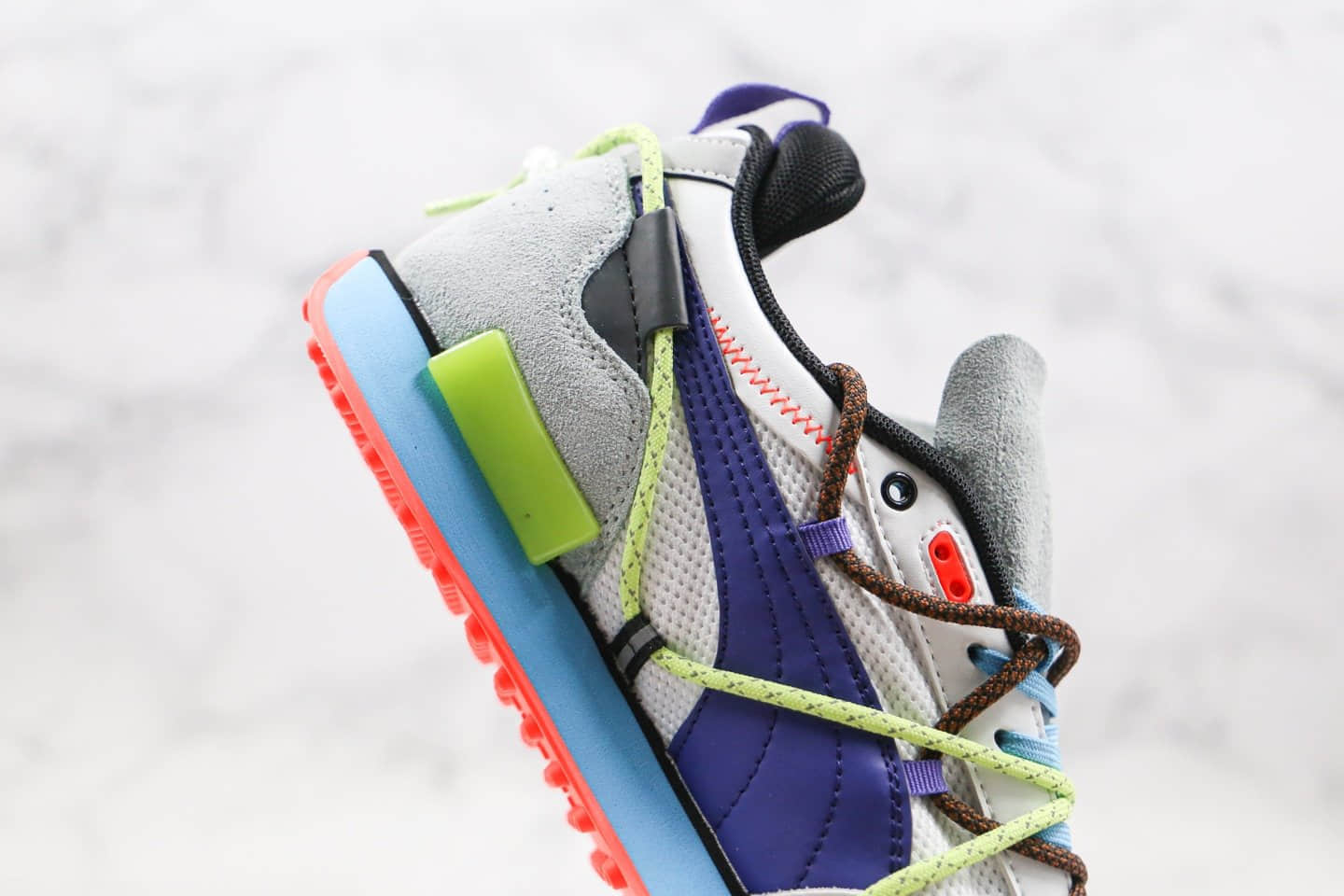 彪马Puma x Central Saint Martins Future Rider纯原版本联名款复古跑步鞋Day Zero系列原盒原标原厂档案数据开发 货号:372711-01