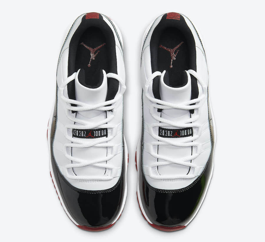 AJ11 Low“ White Bred”释出官图!6月20日发售! 货号:AV2187-160