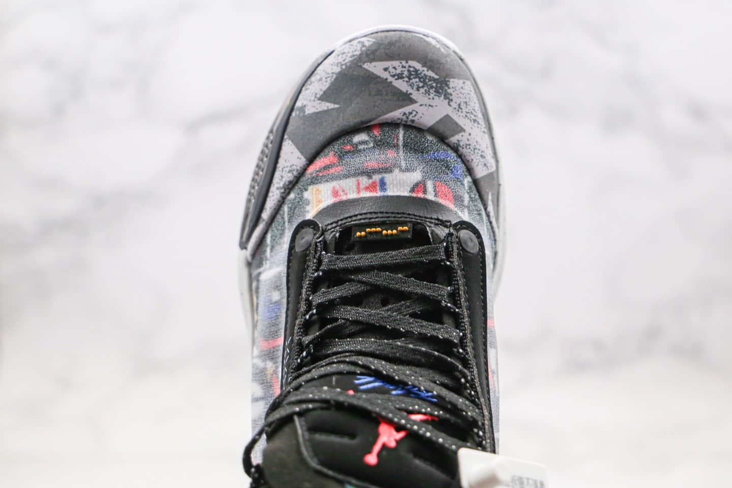 乔丹Air Jordan 34 PF纯原版本黑灰爆裂纹AJ34篮球鞋内置气垫正确两侧防滑翻原盒原标 货号:CZ7745-008
