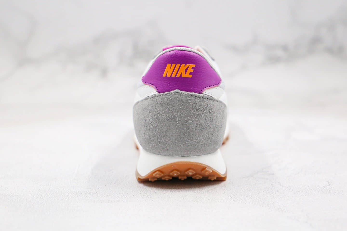 耐克Nike Daybreak SP纯原版本华夫破晓系列慢跑鞋灰紫色原厂红色正确鞋面材质 货号:CK2351-004