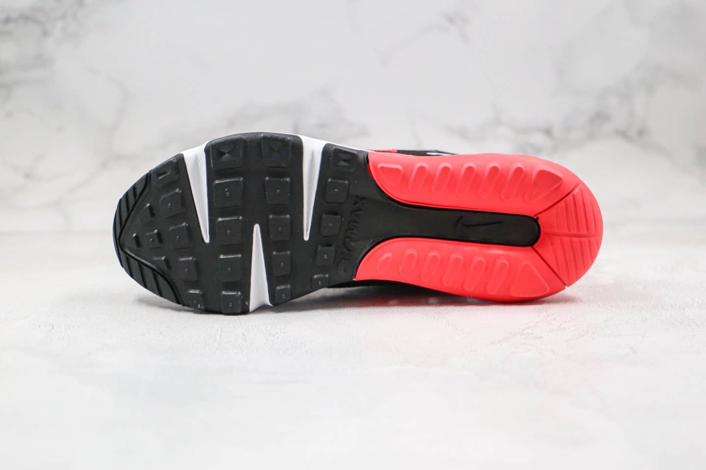 耐克Nike Air Max 2090纯原版本气垫鞋黑红迷彩配色内置真小潘气垫原楦头纸板打造 货号:CU9174-600