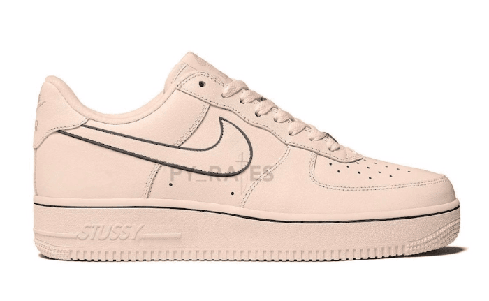 Stussy x Nike AF1 Low联名首度曝光!简约纯色风!