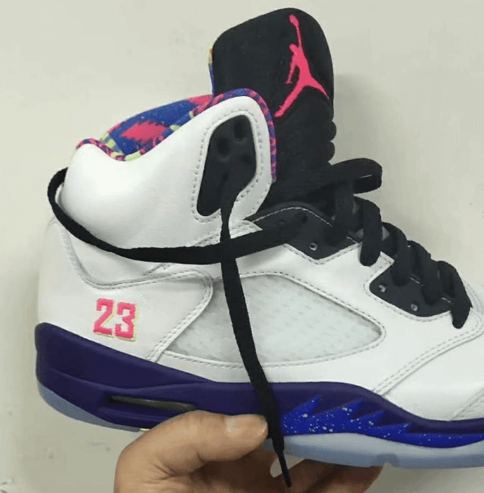 新版“新鲜王子”Air Jordan 5完整实物曝光！8月登场！ (ID:35925) - 图片1