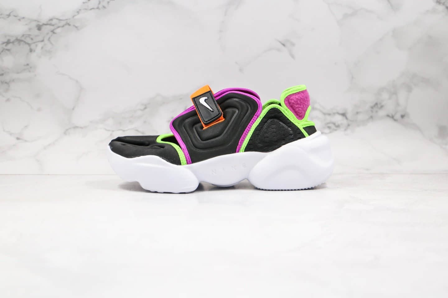 耐克Nike Aqua Rift Summit White纯原版本分脚趾二代黑紫色原盒原标正确鞋面卡色高清洁度 (ID:35932) - 图片1