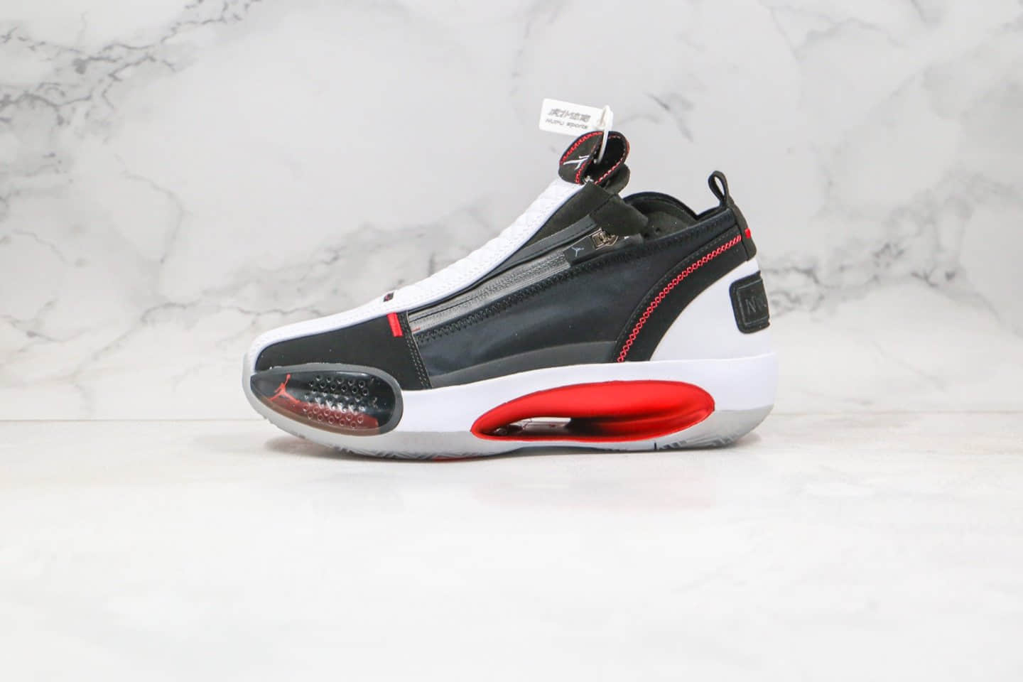 乔丹Air Jordan 34 SE PF Bred纯原版本全明星AJ34黑白色内置气垫支持实战 货号:CU1548-001