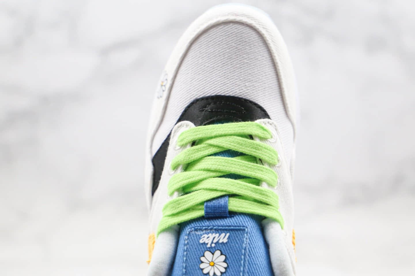 耐克Nike Air Max 1 Daisy Pack纯原版本气垫鞋权志龙同款小雏菊内置真实气垫原盒原标 货号:CW5861-100