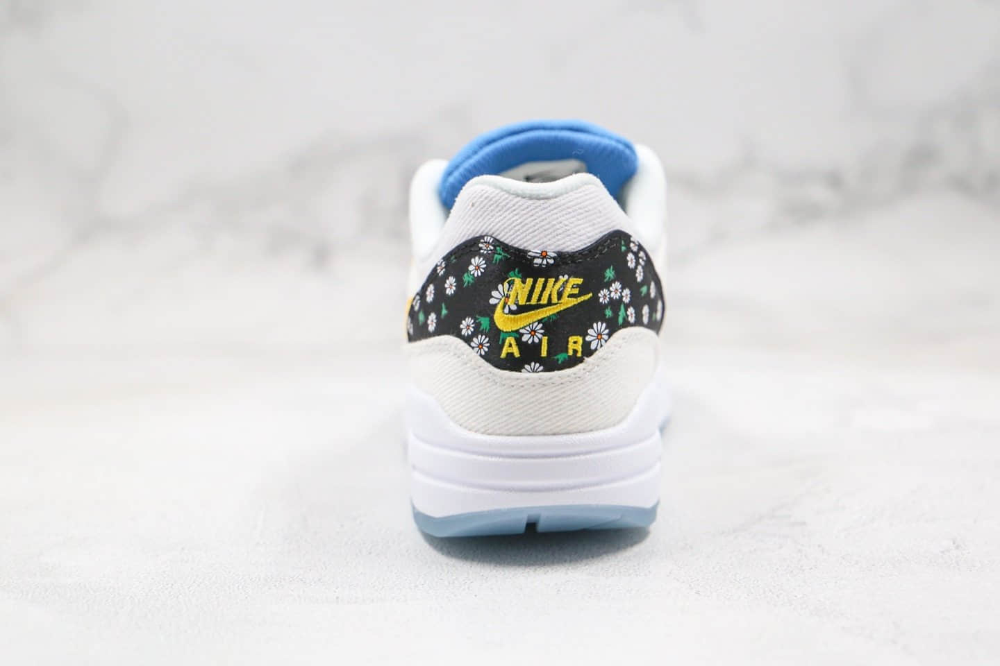 耐克Nike Air Max 1 Daisy Pack纯原版本气垫鞋权志龙同款小雏菊内置真实气垫原盒原标 货号:CW5861-100