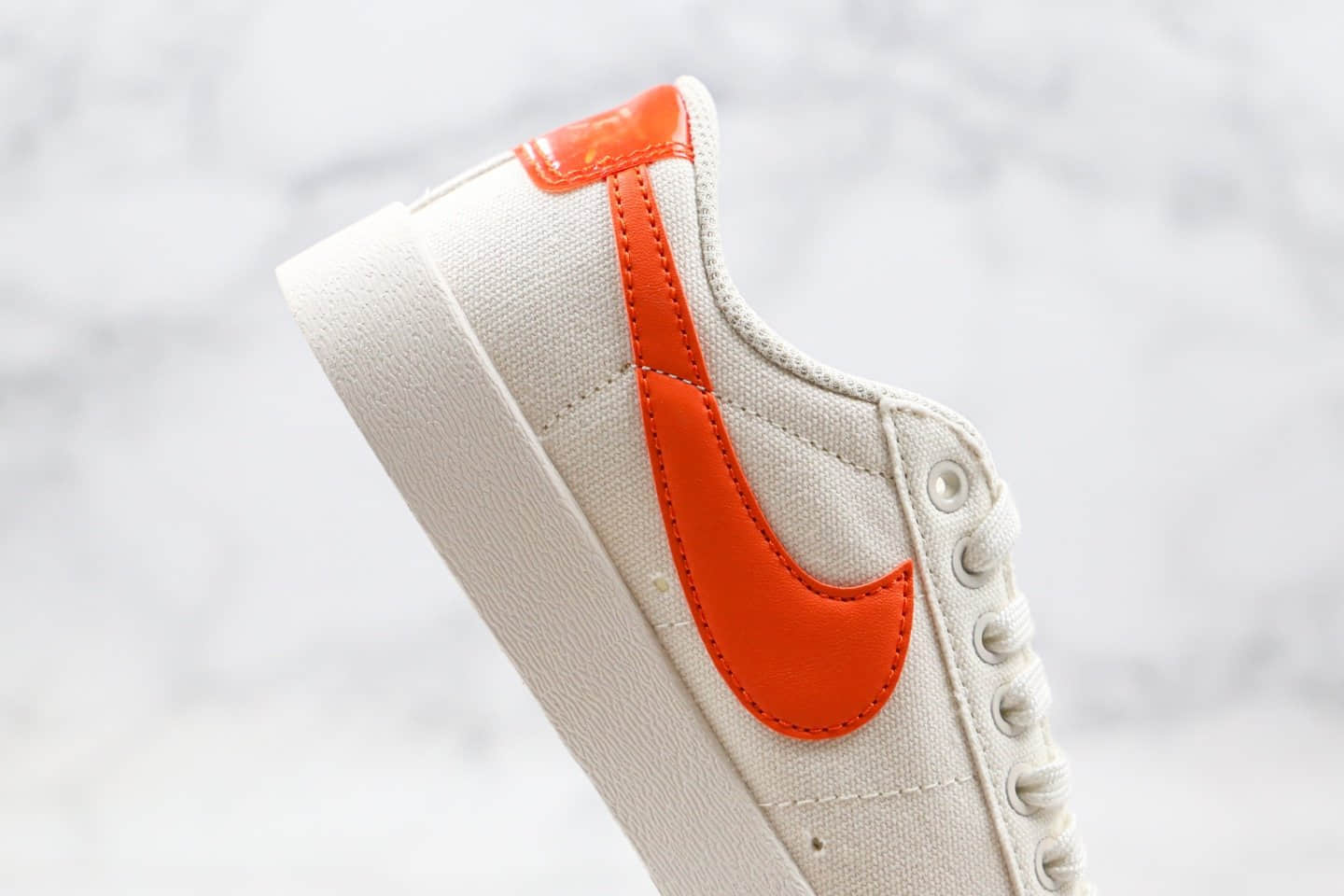 耐克Nike Blazer Low LX Plant Color Wmns Collection pink公司级版本低帮开拓者北京限定白橙色原档案数据开发 货号:AV9371-107