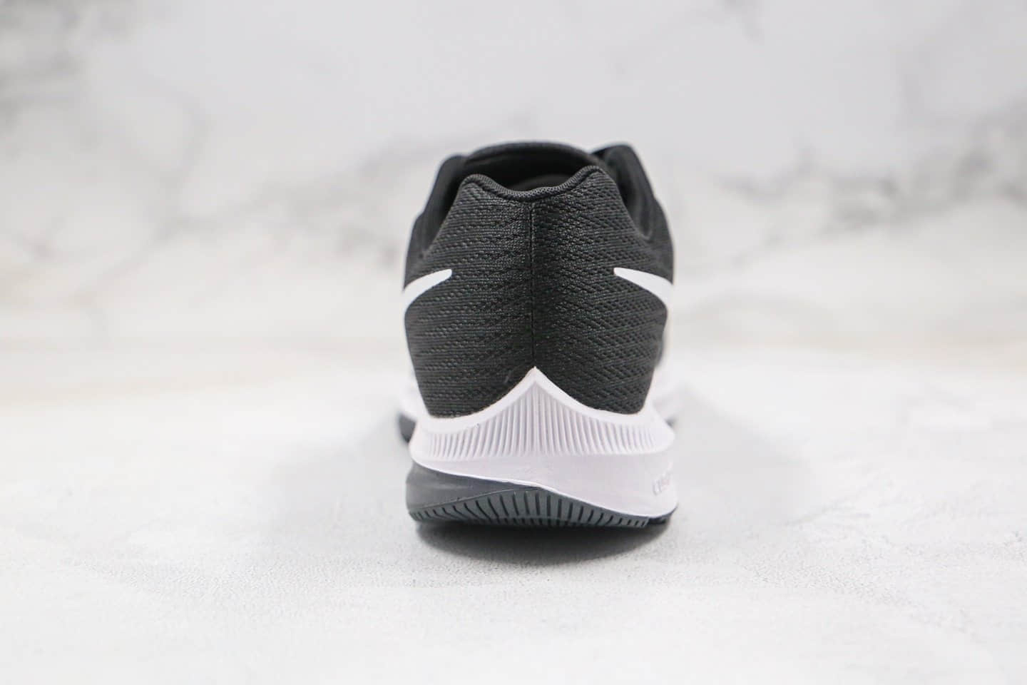 耐克Nike Zoom WINFLO 4纯原版本登月4代网面透气跑步鞋黑白色原厂鞋底原盒原标 货号:898466-001