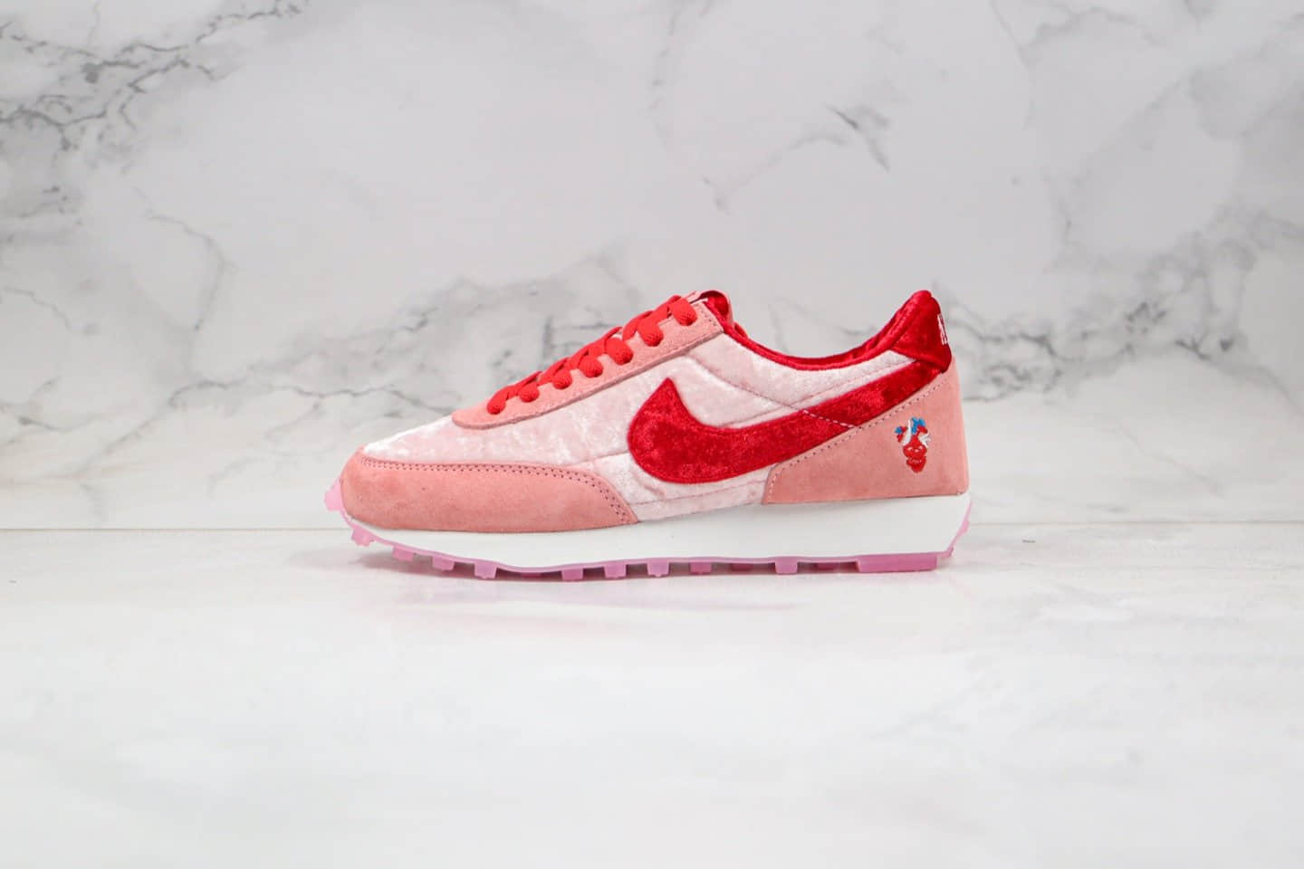 耐克Nike Wmns Air Daybreak x Strangelove纯原版本华夫破晓系列丝绒料慢跑鞋原盒原标原楦头纸板打造 货号:BV7725-800