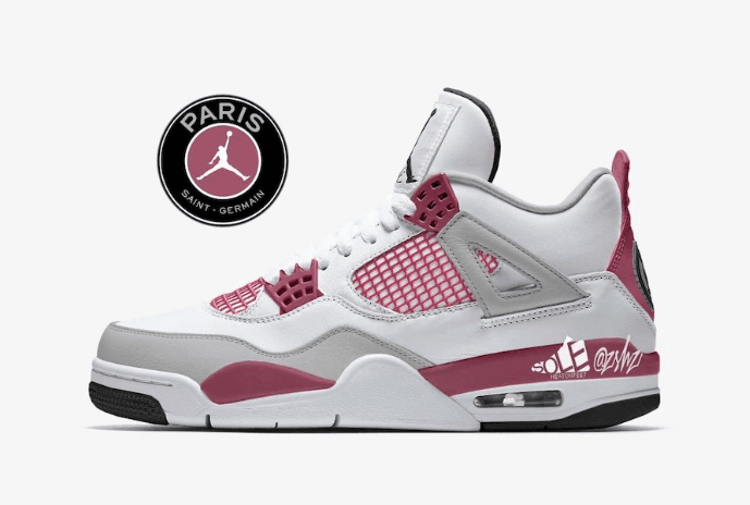 大巴黎 PSG x AJ4渲染图曝光！今年9月登场！ (ID:37321) - 图片1