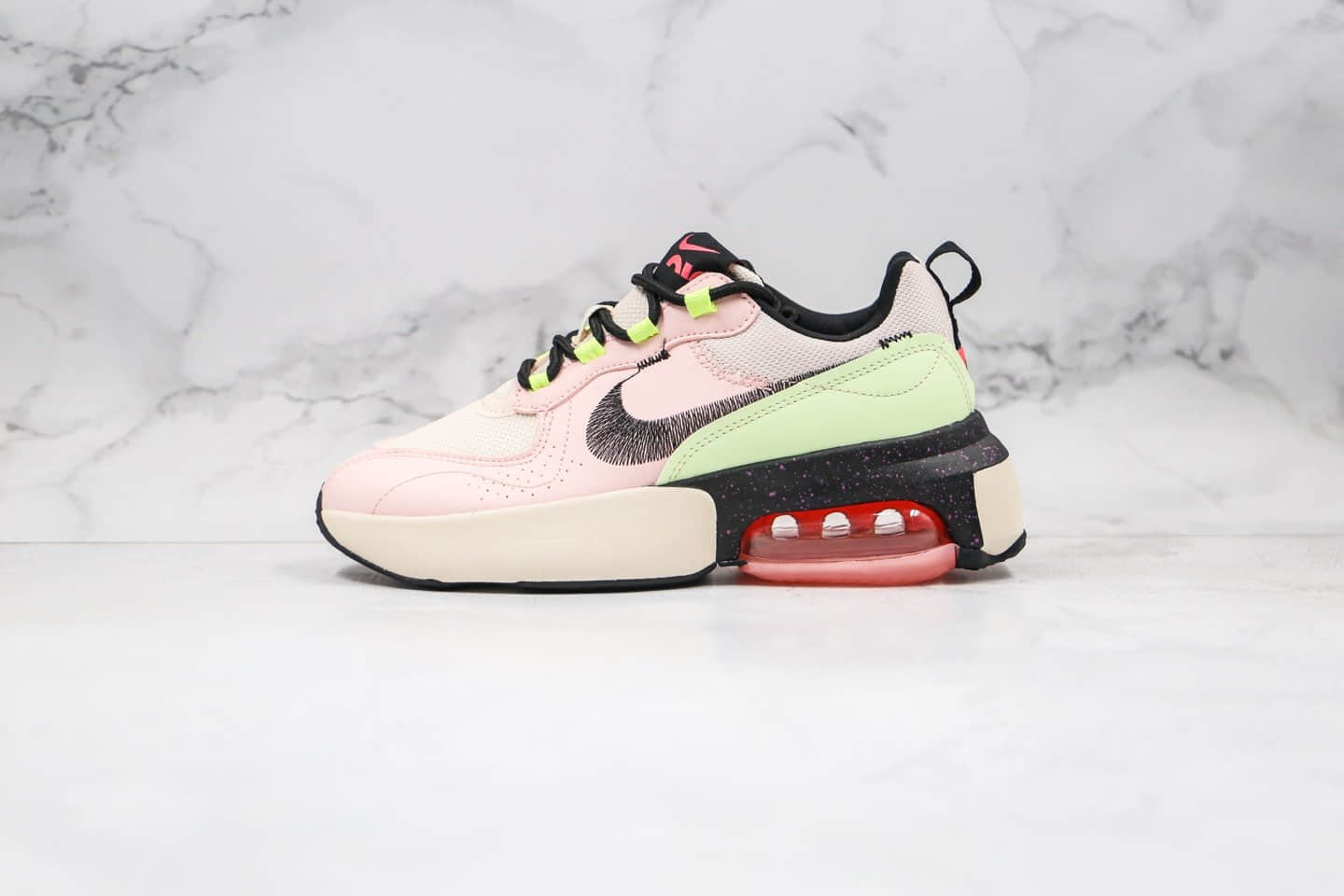耐克NIKE AIR MAX VERONA纯原版本邓紫棋同款半掌气垫粉绿色原盒原标 (ID:37559) - 图片1