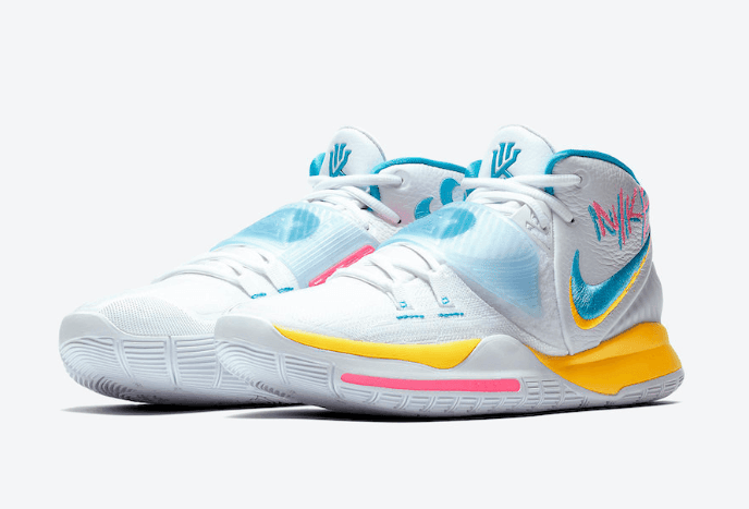 Nike Kyrie 6 全新配色官图释出!清新活力! 货号:BQ4630-101