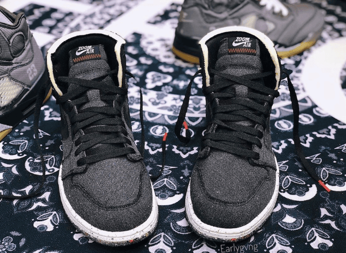 独特质感!全新AJ 1 High Zoom“Space Hippie”将于8月12日发售! 货号:CW2414-001