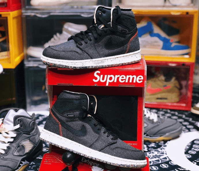 独特质感!全新AJ 1 High Zoom“Space Hippie”将于8月12日发售! 货号:CW2414-001