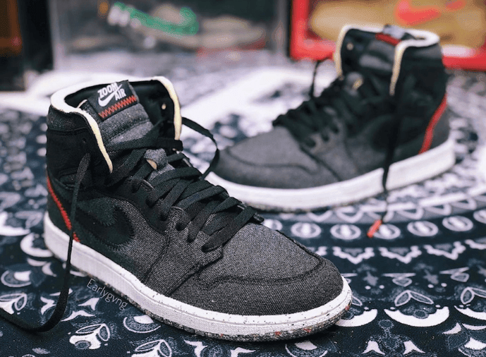 独特质感!全新AJ 1 High Zoom“Space Hippie”将于8月12日发售! 货号:CW2414-001
