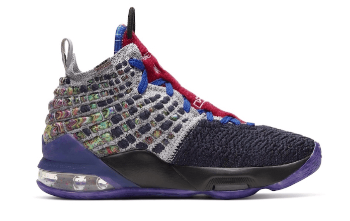 LeBron 17 “What The”官图释出!视觉效果超吸睛! 货号:CV8079-900