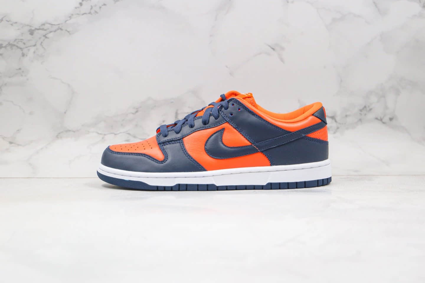 耐克Nike SB Dunk Low University Orange纯原版本低帮SB蓝橙色DUNK板鞋原盒原标正确鞋面卡色 货号:CU1727-800