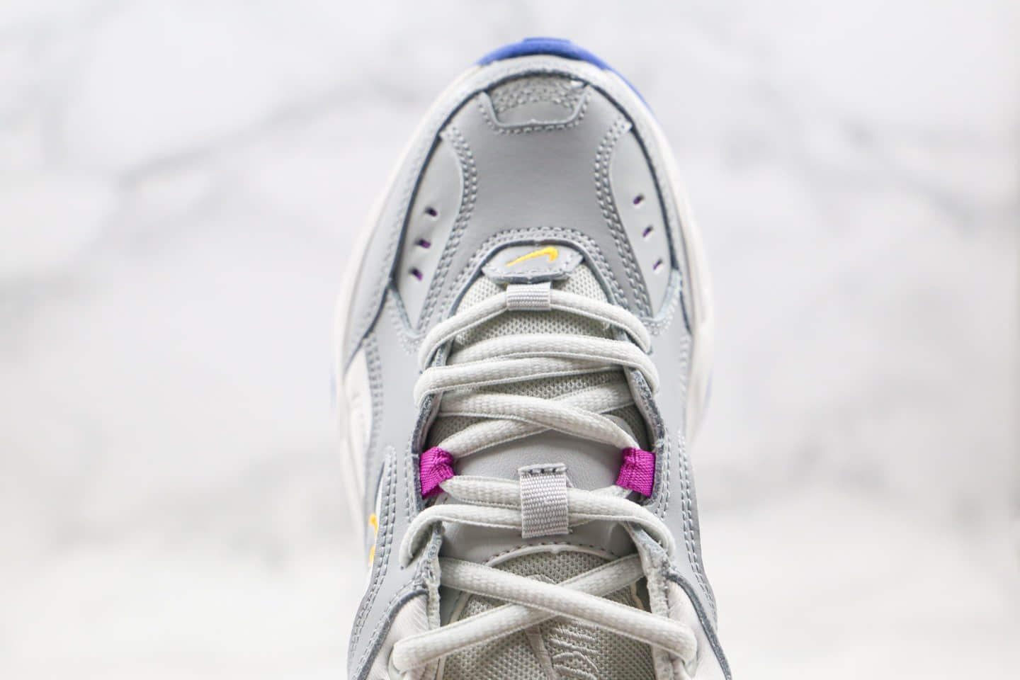 耐克Nike Air Monarch the M2K Tekno纯原版本复古老爹鞋灰紫色原盒原标原楦头纸板打造 货号:AO3108-018