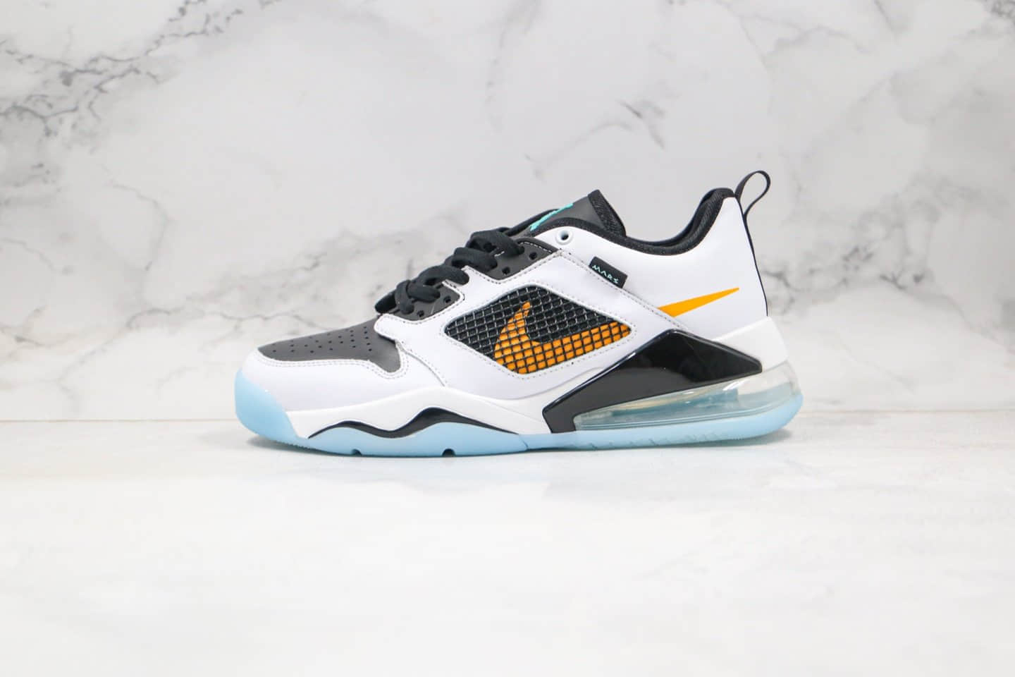 耐克Nike Air Jordan Mars 270纯原版本乔丹气垫鞋白橙黑色内置气垫原盒原标原鞋开模一比一打造 (ID:38660) - 图片1