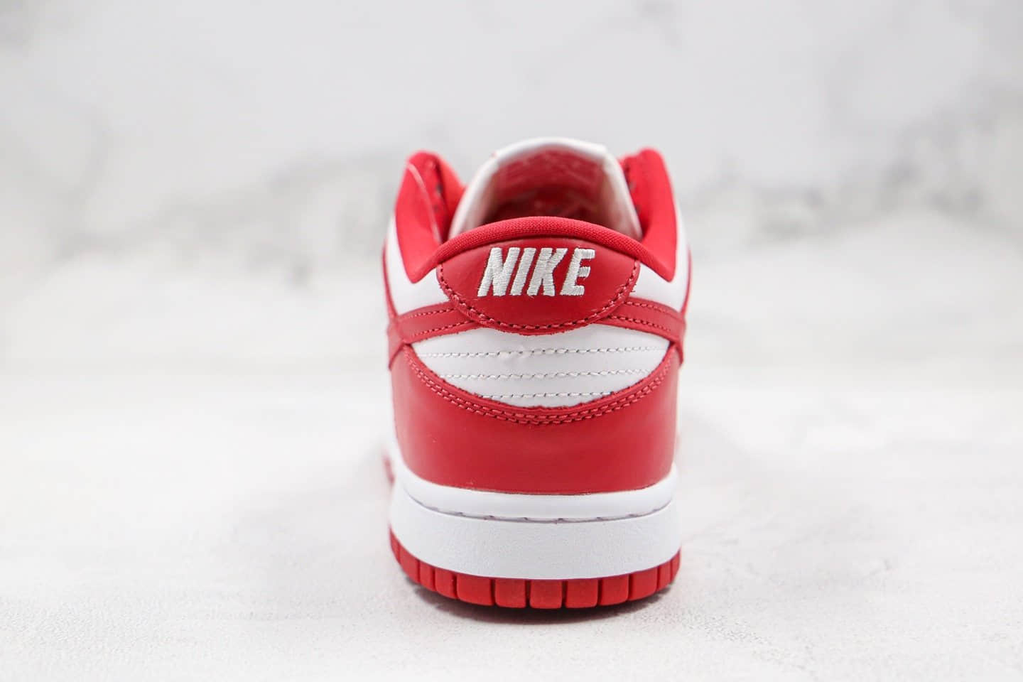 耐克Nike SB Dunk Low ST.JHONS纯原版本低帮肯塔基大学SB板鞋白红色原档案数据开发 货号:CU1727-100