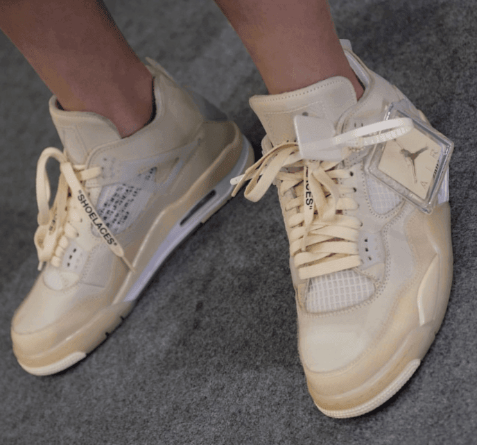 OW x AJ4发售日期曝光!7月25日登场! 货号:CV9388-100
